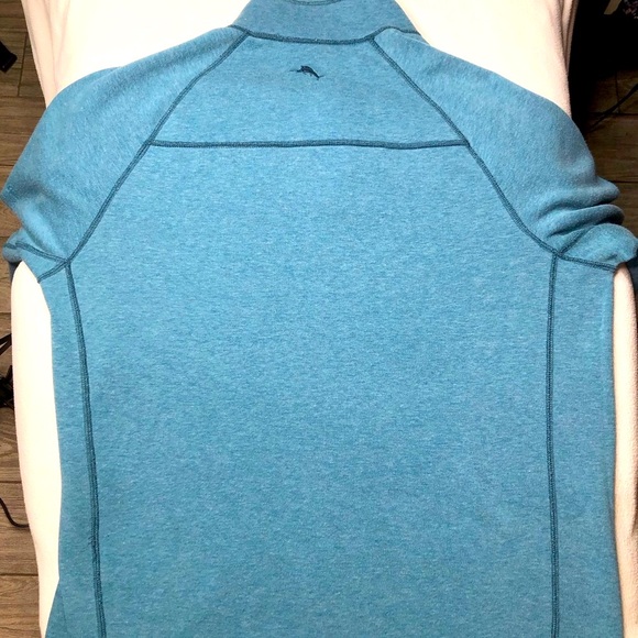 Tommy Bahama Men’s Palm Canyon Flip Coast Reversible Fleece Sweater Size (Large) - Picture 11 of 16